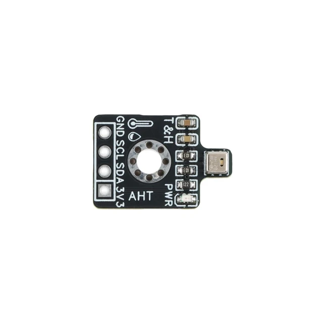 Alt view image 3 of 5 - 5pcs AHT20 Precision Digital Temperature Humidity Sensor Measurement Module I2C IIC Communication Compatible SHT20 Temperature -40 to +120°C Humidity 0 to 100%RH 2.2 to 5.5V 400KHz SMD