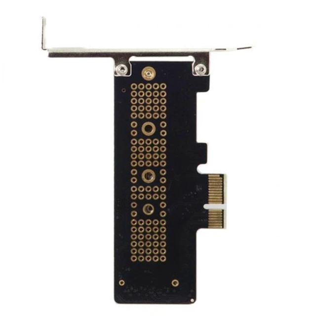 Alt view image 5 of 7 - M.2 NVMe to PCIe 3.0 x1 Adapter Card, M-Key SSD to PCI Express x1 Expansion Card with Low Profile Bracket, Supports NVMe/AHCI SSDs (Not for SATA M.2)