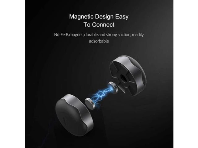 Alt view image 3 of 7 - Magnetic Laptop Cooling Pad Ergonomic Stand Ball Small Invisible Portable Cooler Foot Heat Dissipation Riser Bracket Holder Anti Slip Silicone Airflow Base for Notebook Tablet PC Computer Setup