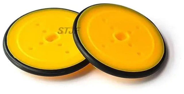 Main image of 410 Rubber Wheels and Robot Tires for TT Motor Robot Car Platforms Electronic Design Toys 10 PCS