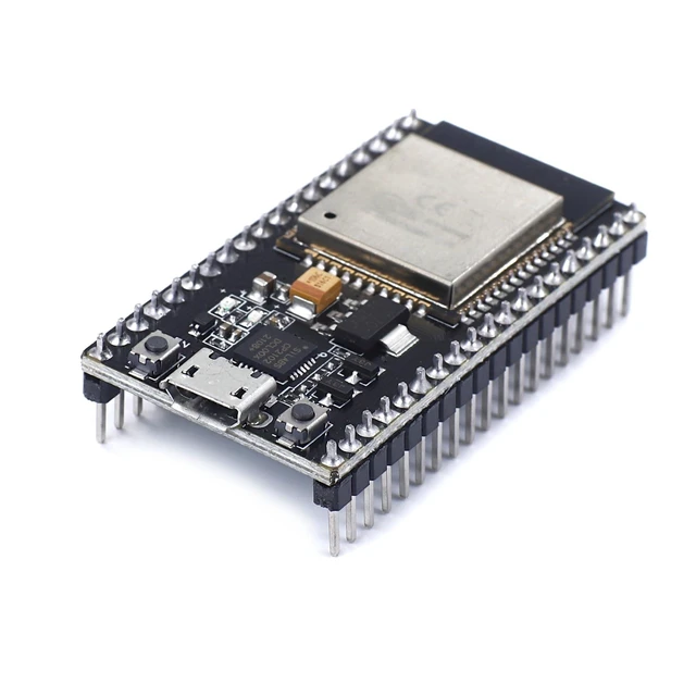 Alt view image 2 of 7 - ESP32S ESP32 38P Development Board 2.4GHz Dual-Core WiFi Bluetooth Microcontroller WLAN 802.11bgn Bluetooth Classic LE Reset Boot Buttons AP/STA/AP+STA Modes 3PCS