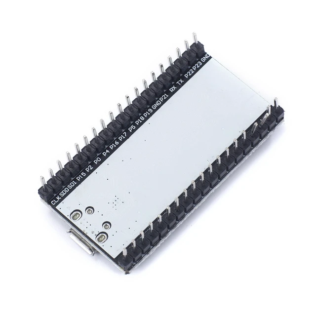 Alt view image 4 of 7 - ESP32S ESP32 38P Development Board 2.4GHz Dual-Core WiFi Bluetooth Microcontroller WLAN 802.11bgn Bluetooth Classic LE Reset Boot Buttons AP/STA/AP+STA Modes 3PCS