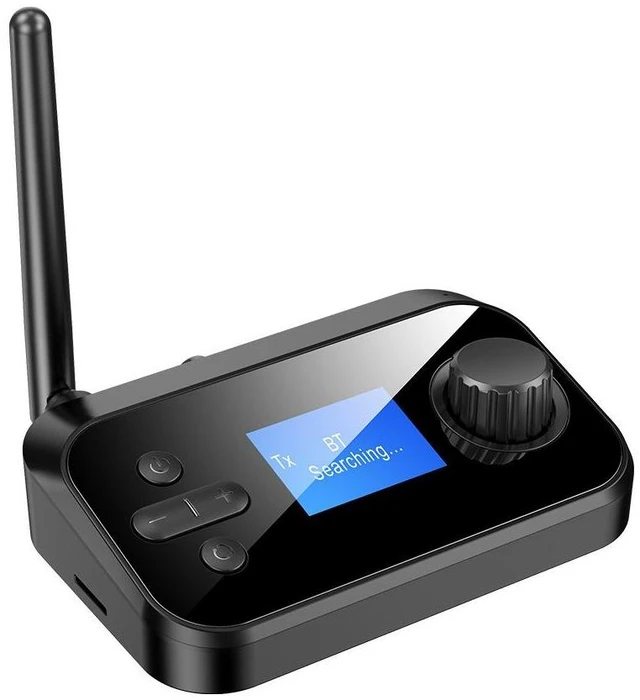 Main image of C41 Bluetooth 5.0 Audio Transmitter Receiver 2-in-1 Wireless Audio Adapter with Optical Toslink/Coaxial S/PDIF/3.5mm AUX Input Output TF Card MP3 Music Player 10m Range DC5V/1A