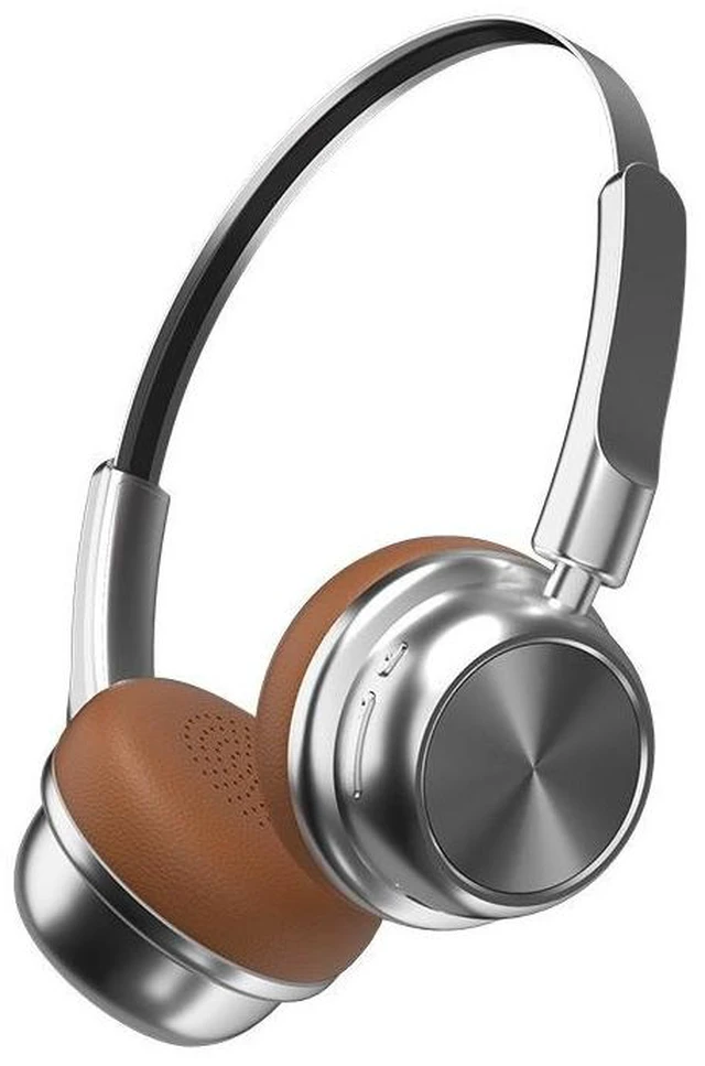Alt view image 5 of 7 - CR-20 Retro Metal Over-Ear Bluetooth Headset Vintage Style Wireless Wired Headphones Bluetooth 6.0 ENC Noise Cancellation IPX4 Waterproof 14H Playtime 350mAh Battery 3.5mm & Type-C for Music and Calls