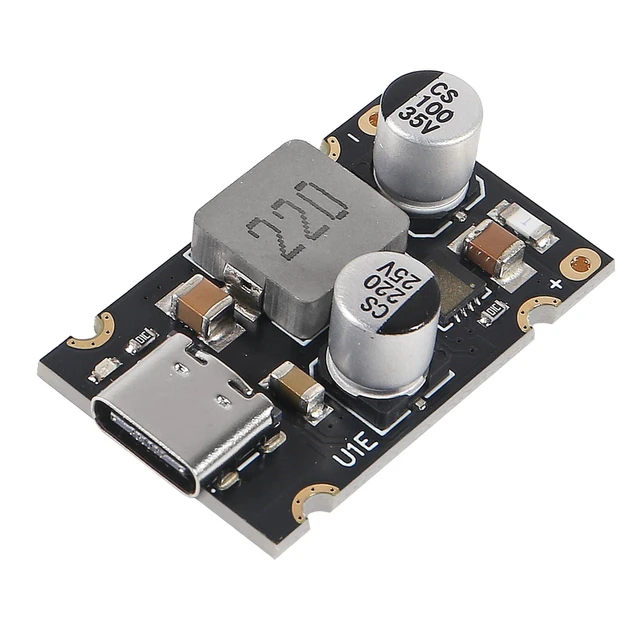 Alt view image 5 of 6 - 65W PD Fast Charging Module Type-C USB Interface Power Delivery Charger Board PD3.1 PPS QC3.0 SCP DC 8-30V Input 3.3-21V Auto Output 20V 3.25A Max Protection Circuit 3PCS
