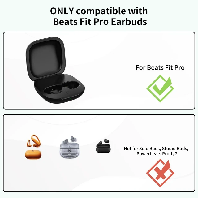 Alt view image 4 of 7 - USB-C Wireless Earbud Charging Case Replacement 680mAh Battery Bluetooth Pairing Hard Shell Charging Case 2 Hour Case Recharge 30 Minute Earbud Recharge No Earbuds Included