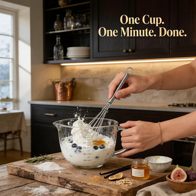 Alt view image 2 of 7 - Mini Stainless Steel Whisk Set 1 MM Thick Wire Egg Beater Small Kitchen Mixing Whisk for Coffee Sauces Cream and Beverages Portable Dishwasher Safe 6" + 8" Set of 2