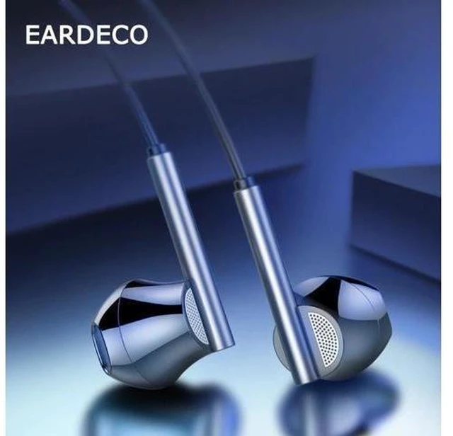 Alt view image 5 of 5 - Wired Headphones In-Ear Earbuds with Microphone 8 Cores Dynamic Stereo Bass Earphone Headset for Mobile Phone Wired In-Ear Earphones and Stereo Audio Headset