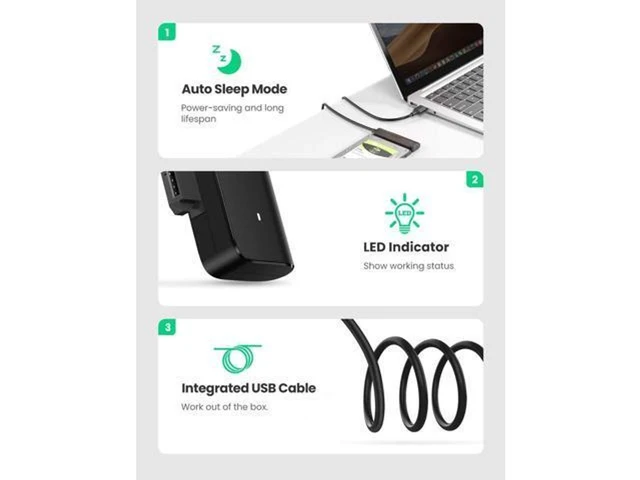 Alt view image 7 of 7 - USB 3.0 to SATA III Adapter Cable 2.5 inch HDD SSD Hard Drive Converter 5Gbps UASP Data Transfer Plug and Play SATA to USB Adapter for PS5/PS4 Pro/PS4/PS3 Xbox One/360 Mac OS and Linux