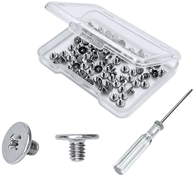Main image of M.2 SSD Screws Kit PCIe NVMe M2 x 2.5mm Mounting Screws Stainless Steel M.2 Drive Fasteners SSD Mounting Hardware Magnetic Screwdriver Included 100Pcs