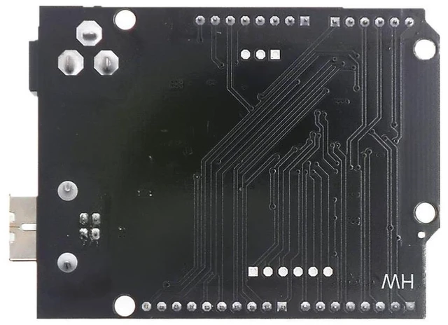 Alt view image 2 of 2 - ESPDUINO-32 Wireless Development Board Picture Transmission and Reception Module Wireless Image Communication Hardware High-Tech Development Module Black