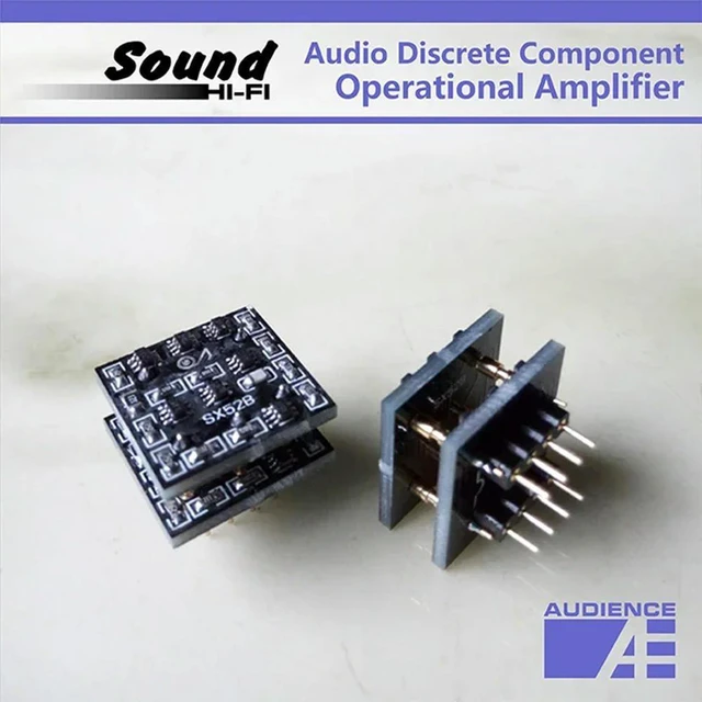 Alt view image 3 of 3 - SX52B Full Discrete Dual Op Amp Module with OPA1612 Discrete Audio Amplifier Board for DAC Headphone Pre-Amplifiers and Home Sound Theater Headphone Audio Preamp Component