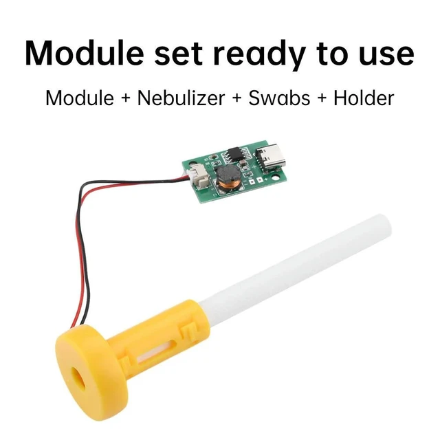 Main image of Ultrasonic Humidifier Module DC5V TYPE-C Atomization Module Single Spray DIY Mini Humidifier Non-Switched Humidification Module