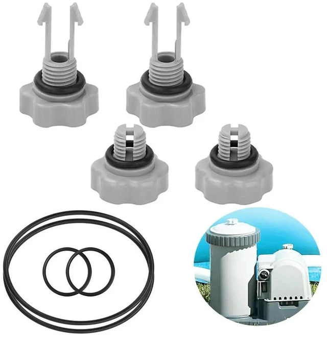 Alt view image 2 of 3 - 25004/2500 Pool Filter Pump Seal Kit Rubber O-Ring Gasket Replacement Seals Water-Resistant Pump Joint Repair Accessory Compatible with Intex 2500 GPH Swimming Pool Filter Pump
