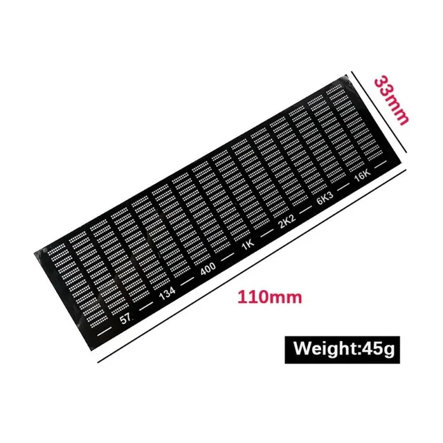 Alt view image 3 of 3 - LED Music Spectrum Display Sound-Controlled Audio Rhythm Light with 3.5mm Audio Input Ambient Light Pickup Atmospheric Rhythm Lighting and Music Visualization
