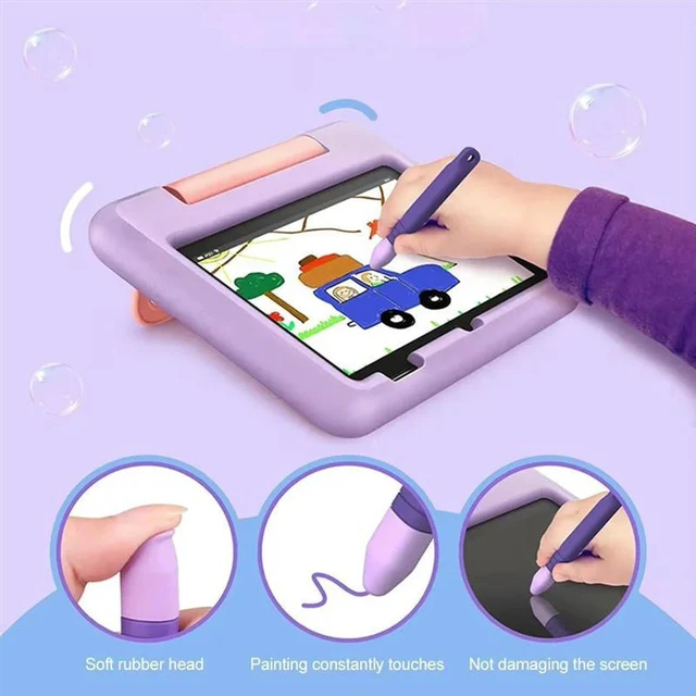 Alt view image 2 of 3 - Kids Capacitive Touchscreen Stylus Pen with Soft Silicone Anti-Scratch Tip Universal Touch Screen Pencil for Drawing Writing Digital Painting Note Taking and Learning
