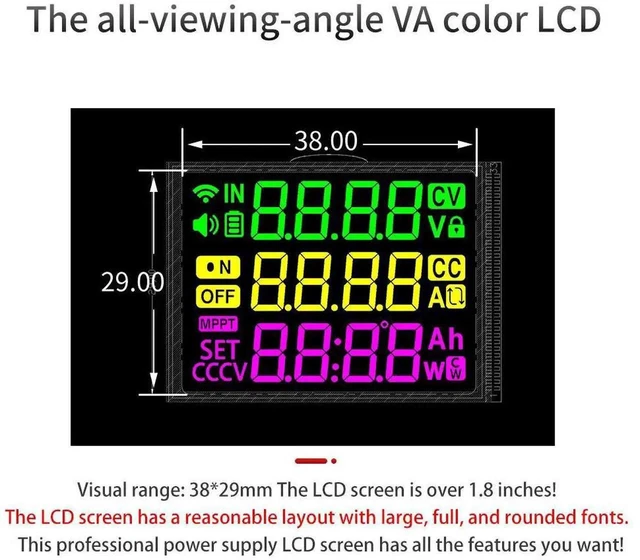 Alt view image 2 of 3 - SK120 CNC Adjustable DCDC Buck Boost Power Supply Module Step-Up Step-Down Voltage Regulator Constant Voltage Constant Current Controller for Solar Battery Charging and Laboratory Power Testing