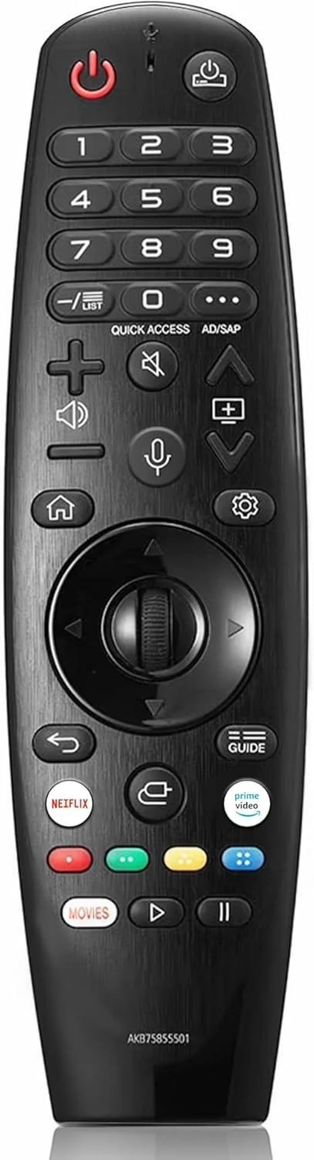 Main image of AKB75855501 Voice Magic Remote Control Universal Smart TV Remote Replacement TV Remote with Pointer Function Voice Search Mouse Pointing and Scroll Wheel Controls
