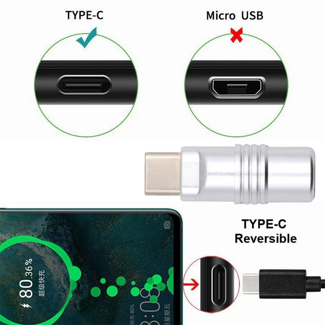 Alt view image 5 of 7 - USB 3.1 Type-C Male Plug Connector Solder Type USB-C Cable End DIY Replacement Connector with Silver Aluminum Alloy Shell Fits 4.0mm~6.0mm Cable