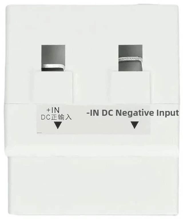 Main image of 63A DC Energy Meter Single-Phase DIN Rail Power Monitor Digital DC Voltage Current Power Consumption Meter 0.1V Voltage Resolution 0.01A Current Resolution for Solar Storage Battery Systems