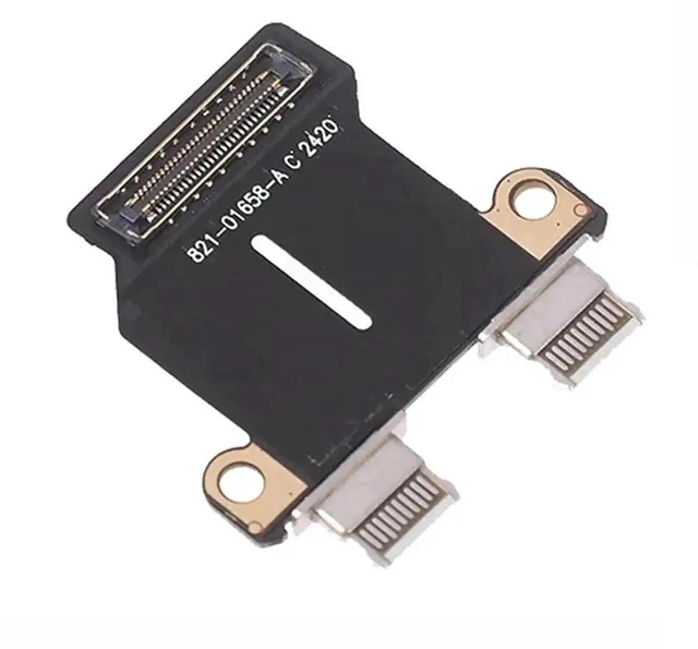 Alt view image 4 of 4 - USB-C DC Power Jack Flex Cable USB-C Power I/O Board Replacement Charging and Data Transfer Port Repair Part 820-01161-A/821-01658-A Compatible with MacBook Air 13 Inch A1932/A2179/A2337