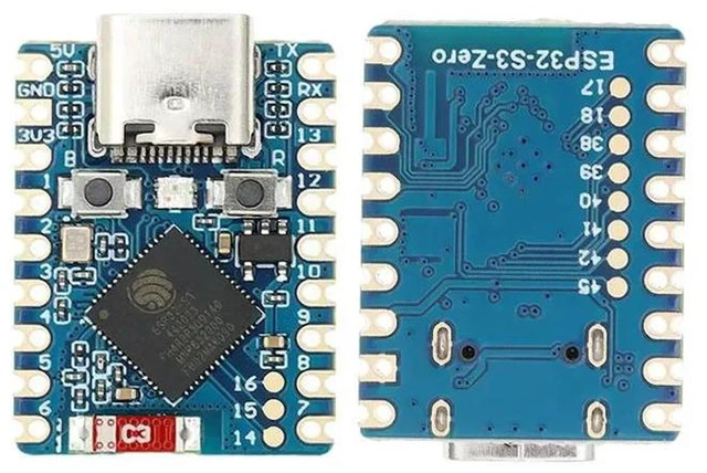 Alt view image 2 of 2 - ESP32-S3-Zero Mini Development Board ESP32-S3 Wireless MCU Board with Xtensa LX7 Dual-Core 240MHz 2.4GHz Wi-Fi Bluetooth 5 LE USB Type-C 4MB Flash 2MB PSRAM