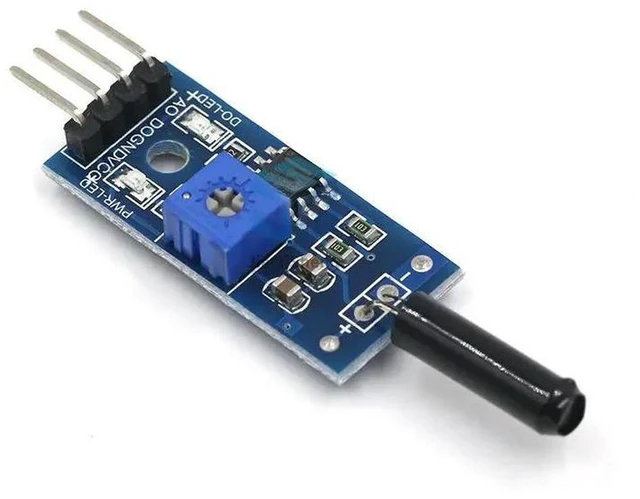 Alt view image 3 of 3 - SW18010P Vibration Sensor Module Normally Opened Vibration Switch Shock Trigger Board Vibration Alarm Sensor Low Power PCB for Anti-theft Monitoring and DIY Electronic Security Projects