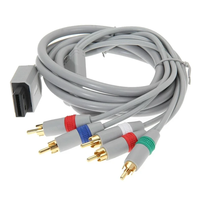 Alt view image 3 of 3 - 1080P HD Component Video Cable AV 5RCA HDTV Audio Video Cable Game Console HD AV Cable for High Definition Video and Audio Connection Component AV Gaming Cable