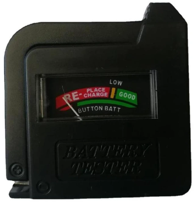 Main image of BT860 Pointer Battery Tester 1.5V-9V Analog Battery Capacity Tester Portable Voltage Detector with Color-Coded Display No Power Required For AA/AAA/Button Cells and 9V Square Batteries