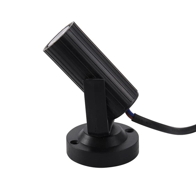 Alt view image 4 of 4 - Mini LED Stage Light Portable White Spotlight Lamp Compact Disco Atmosphere Night Light Indoor Accent Lighting for KTV Bar Bedroom Game Room Party Decor Black Casing