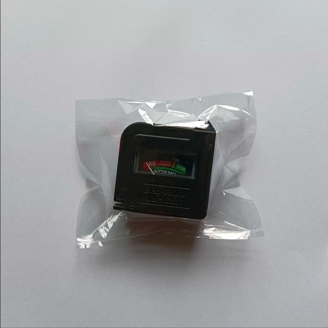 Alt view image 3 of 3 - BT860 Pointer Battery Tester 1.5V-9V Analog Battery Capacity Tester Portable Voltage Detector with Color-Coded Display No Power Required For AA/AAA/Button Cells and 9V Square Batteries