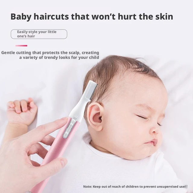 Alt view image 4 of 4 - Electric Eyebrow Trimmer Automatic Eyebrow Razor and Facial Hair Remover for Women Painless Hair Removal Tool with High-Speed Rotating Blade One-Button Operation Compact Beauty Grooming Kit