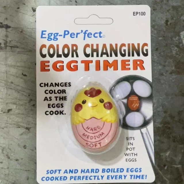 Alt view image 4 of 6 - Color Changing Egg Timer Heat-Sensitive Egg Doneness Indicator Soft Medium Hard-Boiled Egg Cooker Monitor Reusable Heat-Resistant Resin Kitchen Cooking Tool for Boiling Eggs in Home Kitchens
