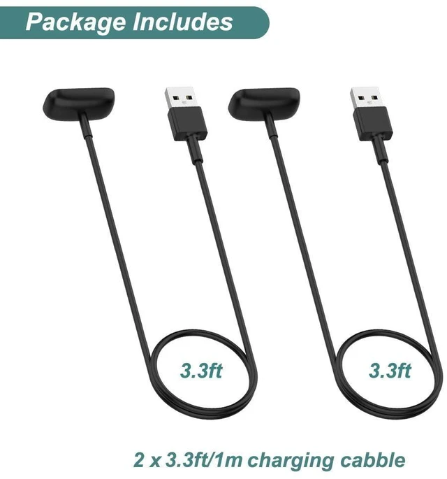 Alt view image 4 of 7 - Magnetic Smartwatch Charging Cable USB Replacement Charger Cord with Strong Magnetic Connection 5V/1A Input Over-Current and Over-Voltage Protection 3.3ft/1m 2-Pack