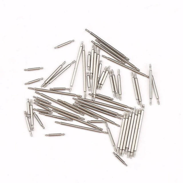 Alt view image 3 of 5 - Watch Spring Bar Pins Stainless Steel Watch Band Repair Kit Assorted 8mm-25MM Strap Link Pins for Metal Leather Silicone Bands Quartz Mechanical Smart Watches Replacement Accessories 144PCS
