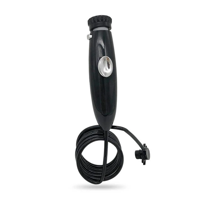 Alt view image 5 of 7 - Replacement Water Flosser Hose and Handle Oral Irrigator Tube Pipe Accessory Flexible Leak-Proof Rubber and Plastic Water Tube with Easy Installation and Stable Water Flow Black