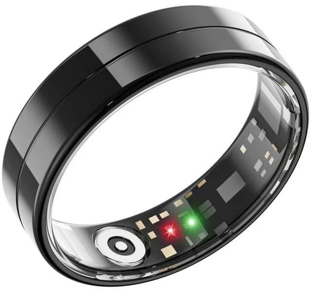 Main image of Ultra-Thin Smart Ring Fitness Tracker Activity Tracker Smartwatch 5ATM Waterproof Wearable for Men's and Women's Use Compatible with iPhone Devices 2025 New