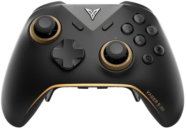 Main image of Vader 5 Pro PC Controller FORCEFLEX Adjustable-Tension Joysticks 3ms Low Latency Gamepad FORCESWITCH Triggers 8 Remappable Buttons 4-Motor Trigger & Grip Vibration 1000mAh Battery 3 Connection Methods