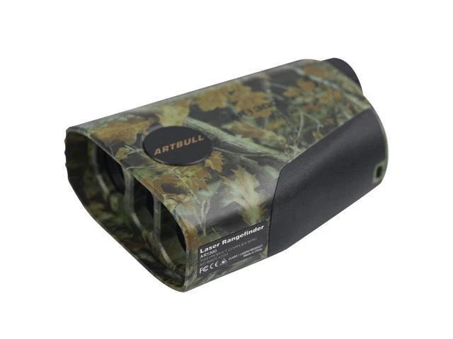 Alt view image 4 of 7 - Laser Rangefinder Hunting Ranging Instrument 5-1300 Yards 6X 20mm Objective ±1 Yard Accuracy LCD Golf Mode Slope Compensation Flagpole Lock Height and Angle Measurement Type-C Rechargeable