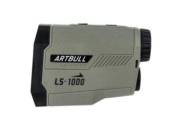 Alt view image 3 of 7 - LS-1000 1000m Laser Rangefinder Telescope 5-1000m Golf Rangefinder and Height Measurer with 6X Magnification 20mm Objective LCD Display Flag Lock Slope Compensation for Outdoor Sports