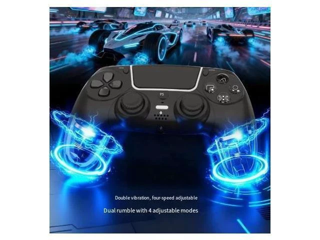 Alt view image 2 of 5 - Wireless Bluetooth Game Controller with Hall Effect Technology Dual Vibration 4-Speed Adjustable Vibration 6-Axis Gyroscope Sensor Motion Control and Motion-Sensing Support for PS5 Games