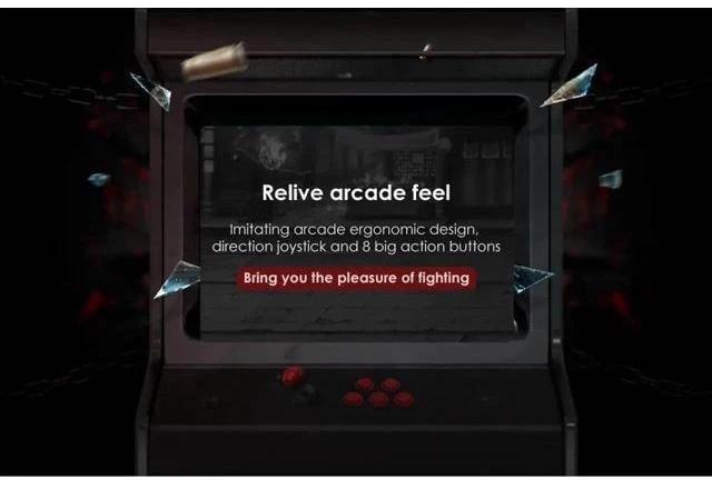 Alt view image 6 of 6 - PXN-0082 Arcade Fightstick Game Joystick Gaming Controller Gamepad Handle Controller Game Rocker for PC/PS4/PS3/Xbox One Arcade Gaming Systems and Game Consoles