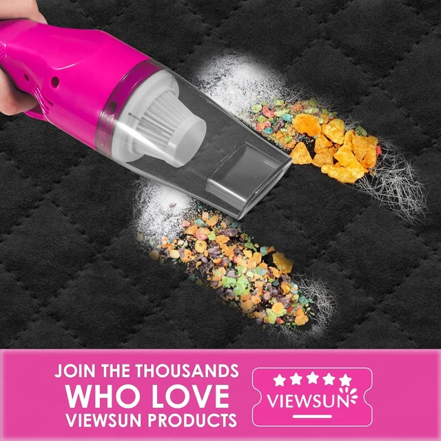 Alt view image 7 of 7 - 20PCS Pink Car Cleaning Kit, Car Interior Detailing Kit with Red High Power Handheld Vacuum, Detailing Brush Set, Windshield Cleaner, Cleaning Gel, Complete Auto Accessories for Women