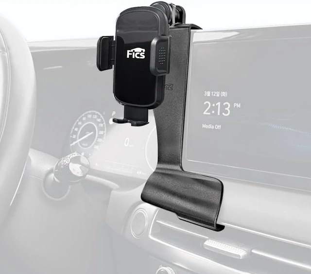 Main image of Car Phone Holder for Hyundai Palisade 2023, 2024, 2025 Custom-Fit Mount for Seamless Display Integration, Interior Accessories for Navigation Use, Stable Driving View