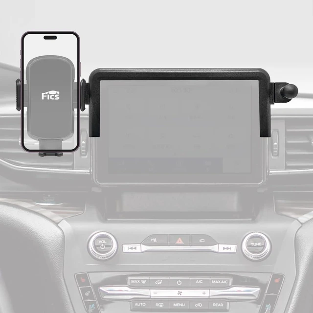 Main image of Car Phone Holder for Ford Explorer 20202024 (6th Gen) Custom-Fit Center Display Mount for 8-Inch Screen Only, No Adhesive Installation