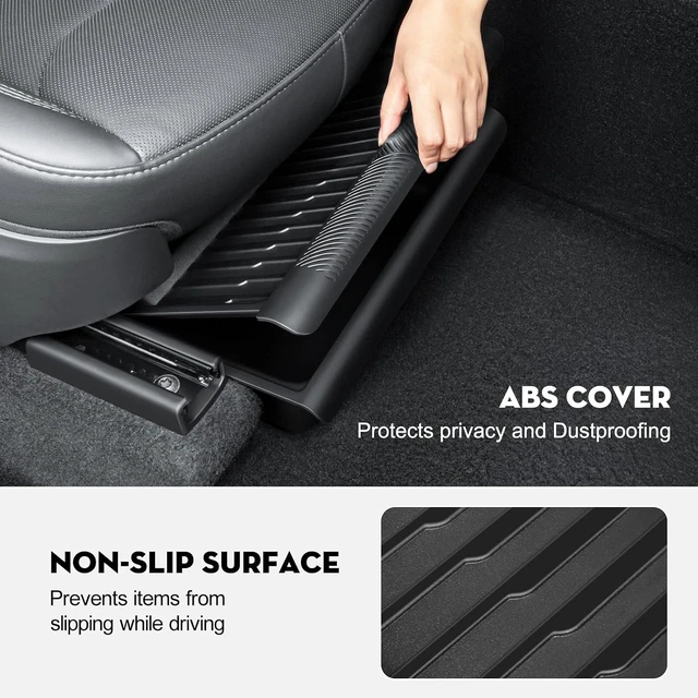 Alt view image 5 of 7 - 2PCS Under Seat Storage Box for 2026 Tesla Model Y Juniper