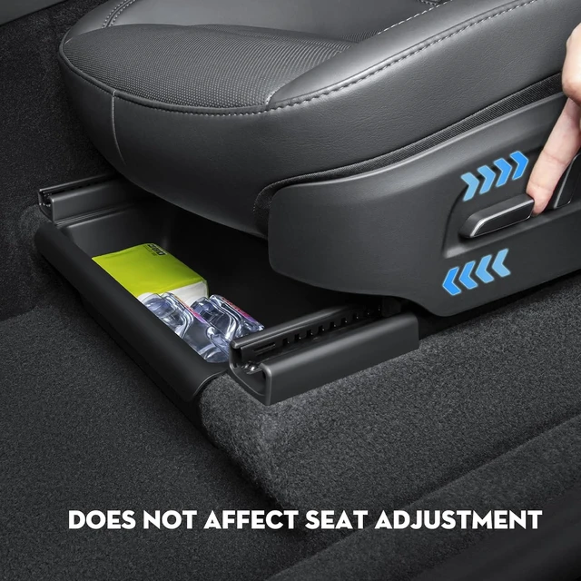 Alt view image 7 of 7 - 2PCS Under Seat Storage Box for 2026 Tesla Model Y Juniper
