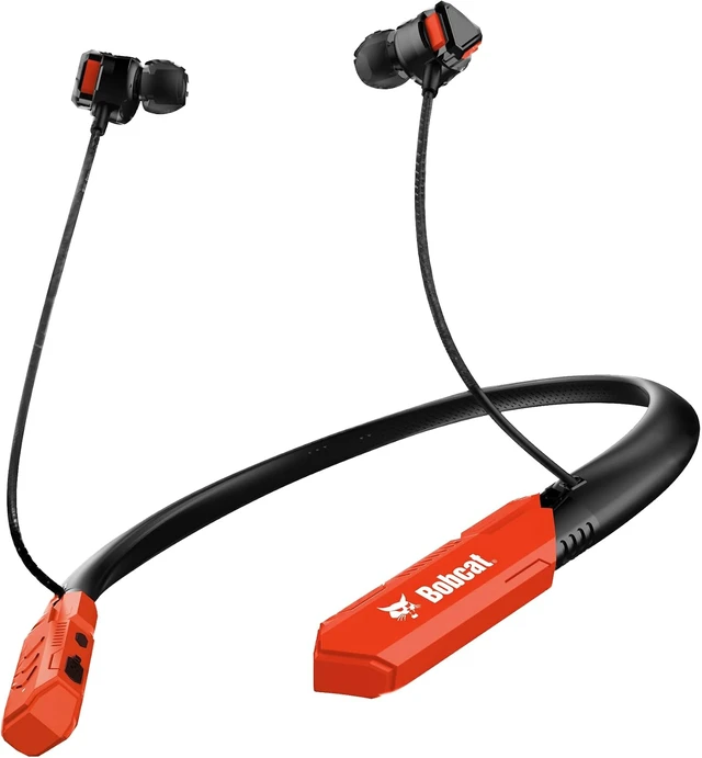 Alt view image 2 of 7 - Bobcat Neckband Bluetooth Headphones, 80H Battery, Fast Charging