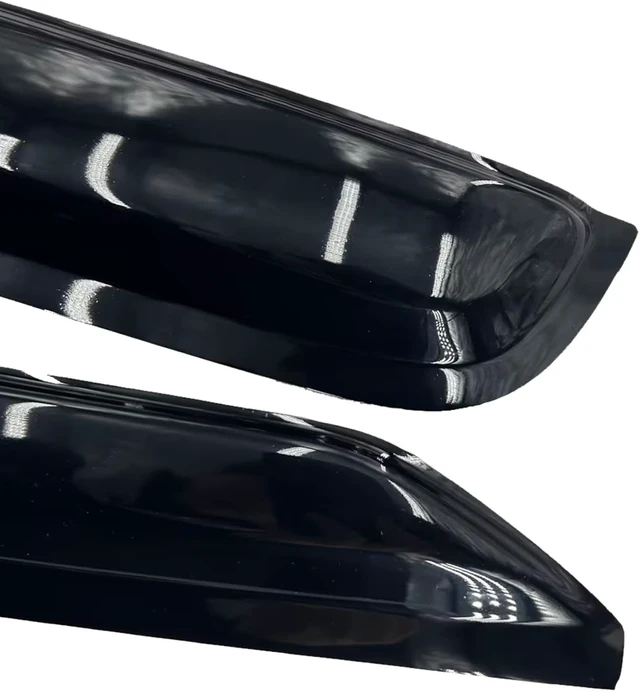 Alt view image 7 of 7 - Tape-On Side Window Visor Deflectors Rain Guards for 2019-2024 Chevy Silverado/GMC Sierra 1500 Crew Cab, 2020-2024 Silverado/Sierra 2500HD 3500HD Window Rain Deflectors 4pcs