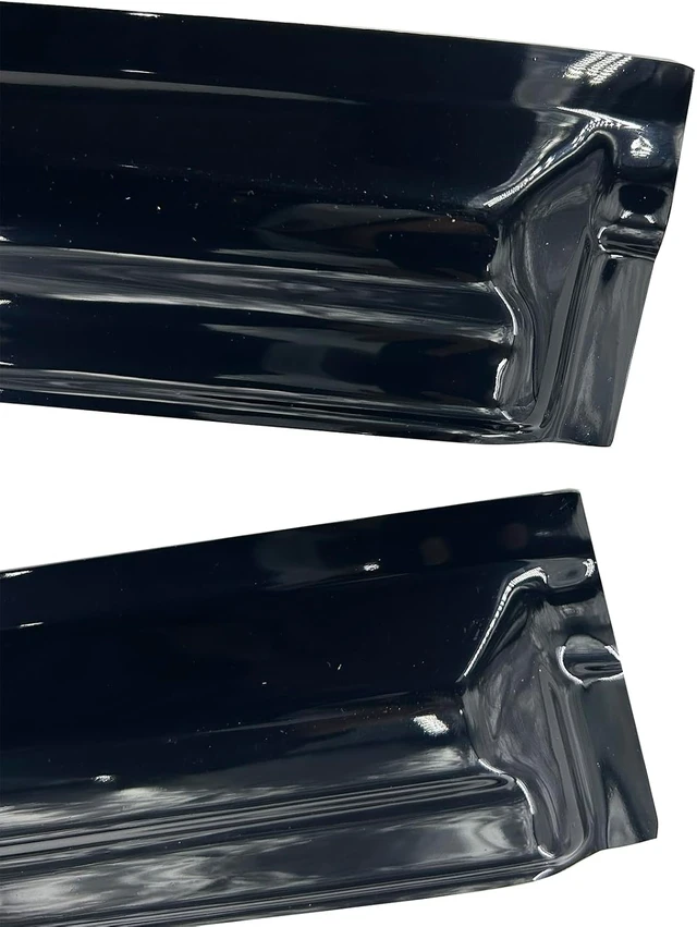 Alt view image 6 of 7 - Tape-On Side Window Visor Deflectors Rain Guards for 2019-2024 Chevy Silverado/GMC Sierra 1500 Crew Cab, 2020-2024 Silverado/Sierra 2500HD 3500HD Window Rain Deflectors 4pcs